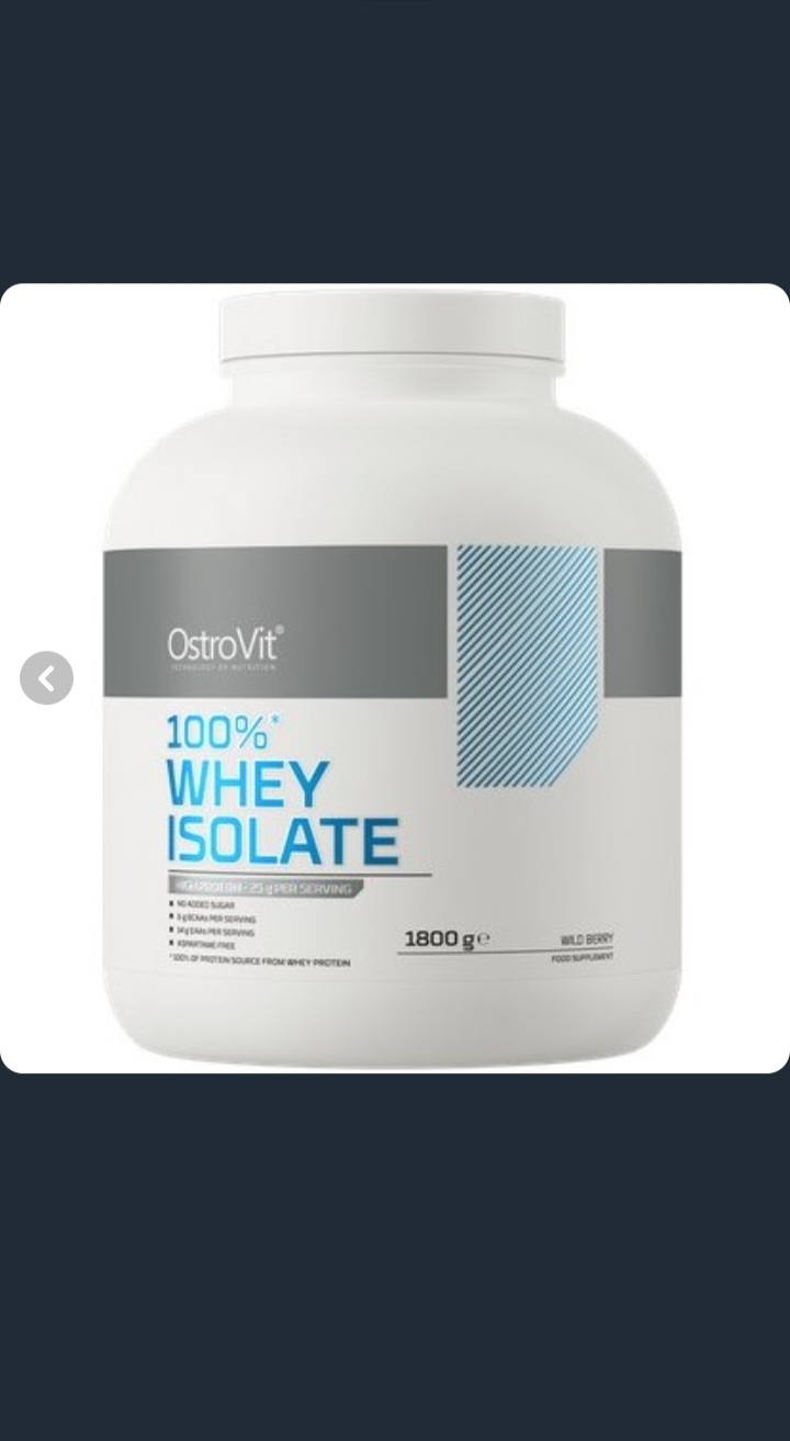 پروتئین وی ایزوله 100 درصد استروویت 1800 گرم